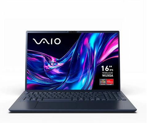 Notebook Vaio FE16 AMD® Ryzen 7-5700U Linux 16GB RAM 512GB SSD 16"
